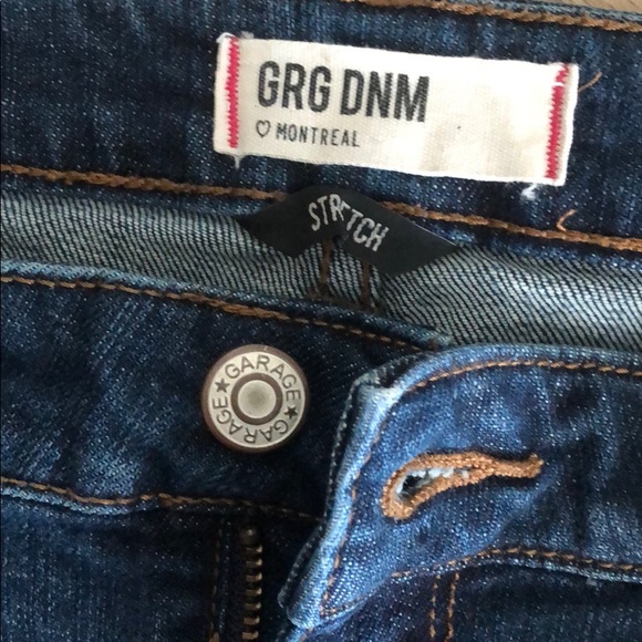 Garage Stretch Jean Shorts - Picture 2 of 3